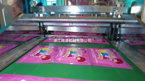 浙江皓源機械暖貼包裝機視頻
