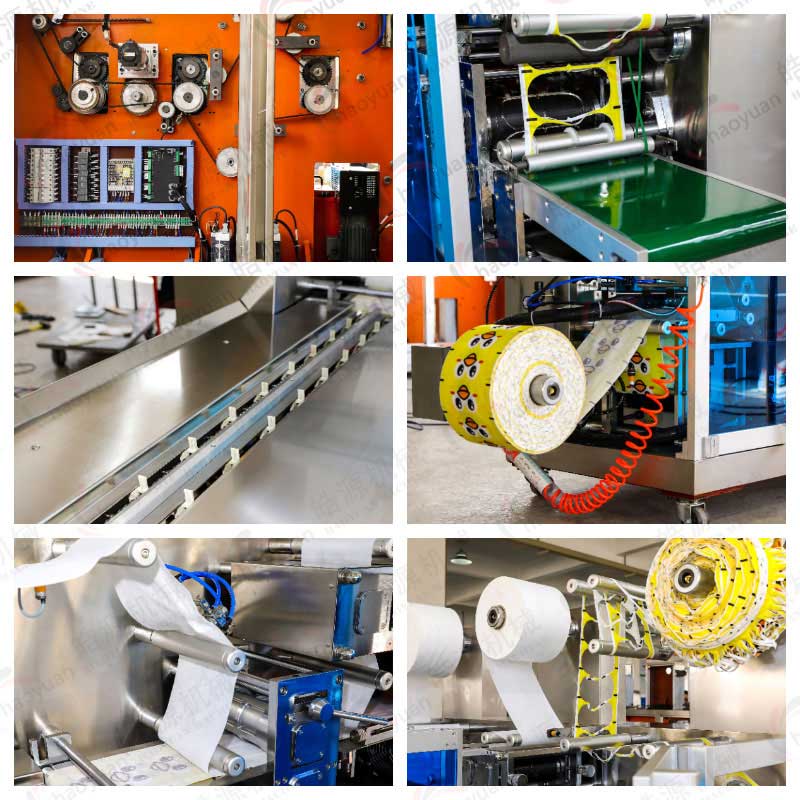 單片濕巾機機械細節(jié)